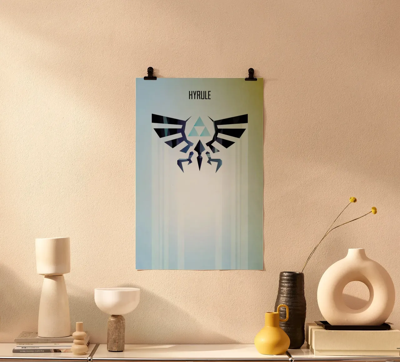 Hyrule Rising poster da Barrett Biggers