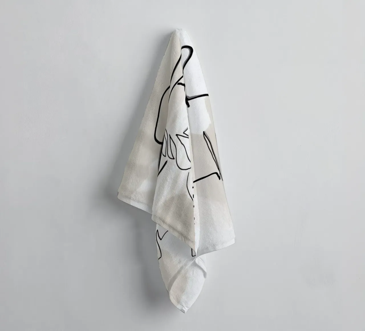 Summer Lines No. 2 asciugamano da bagno da KRUTH DESIGN