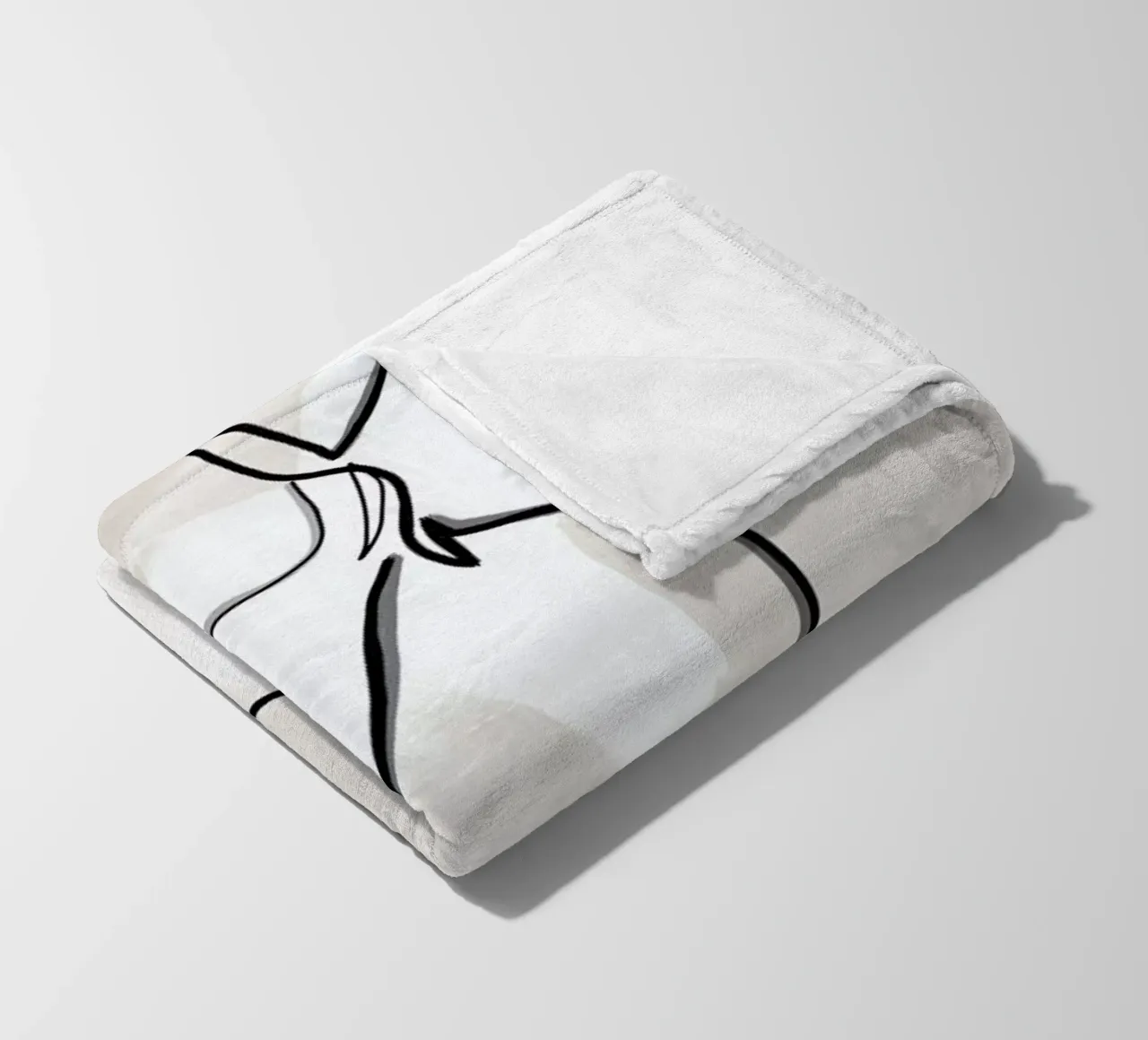 Summer Lines No. 2 coperta in pile da KRUTH DESIGN