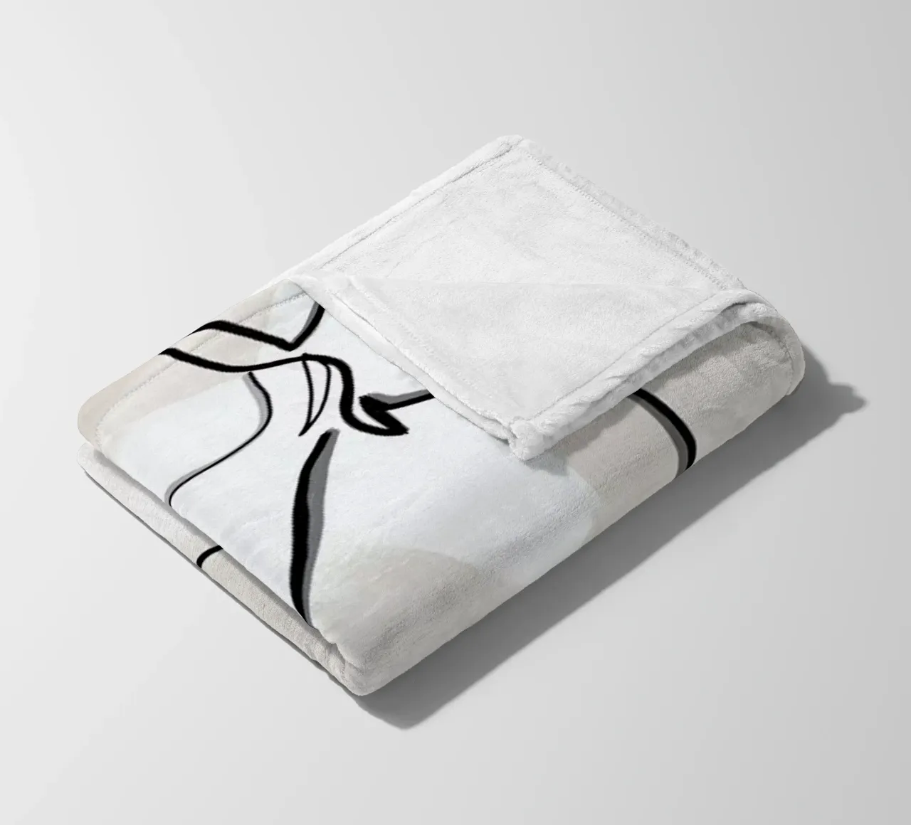 Summer Lines No. 2 coperta in pile da KRUTH DESIGN