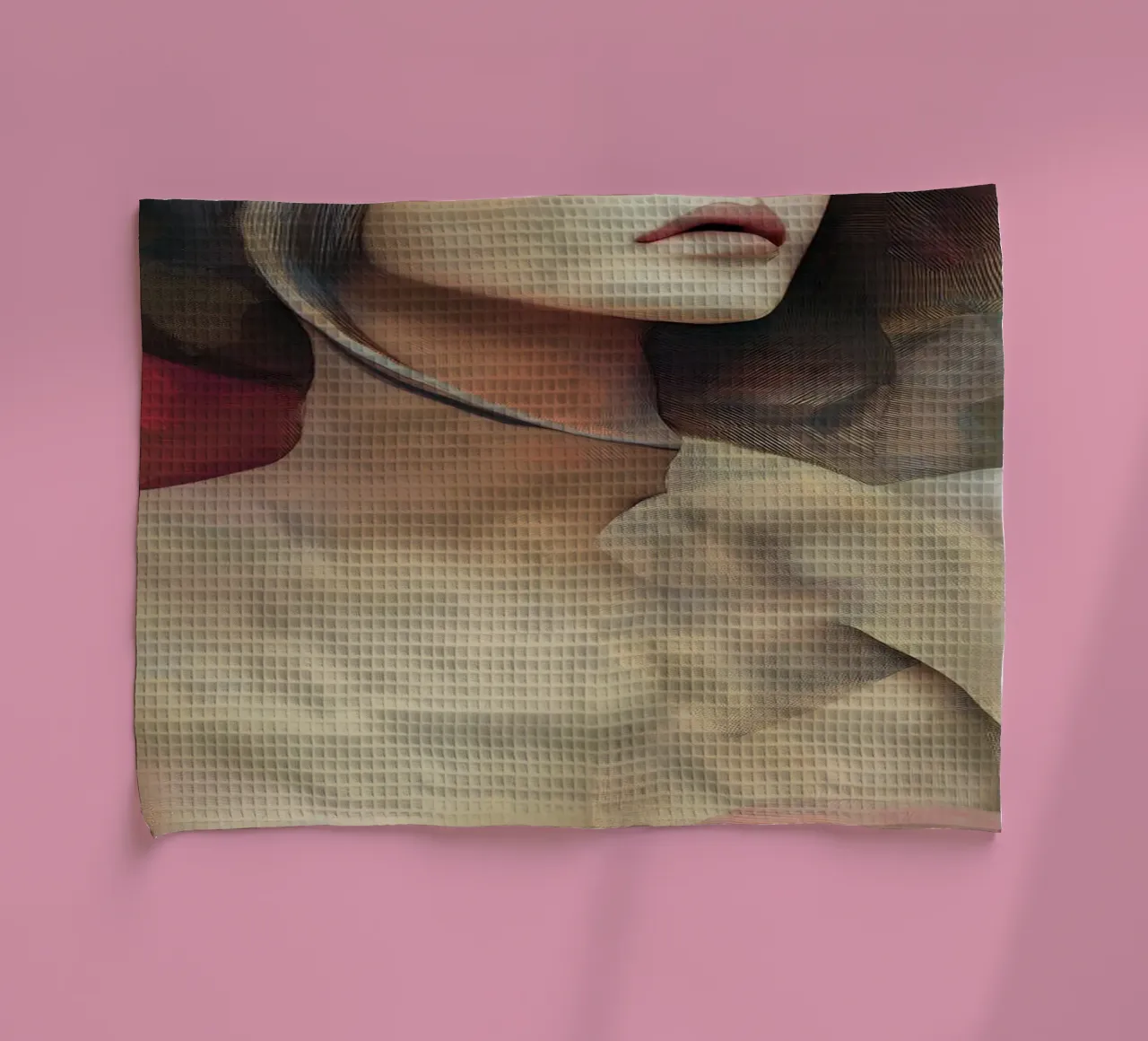 Woman tea towel by Imagine