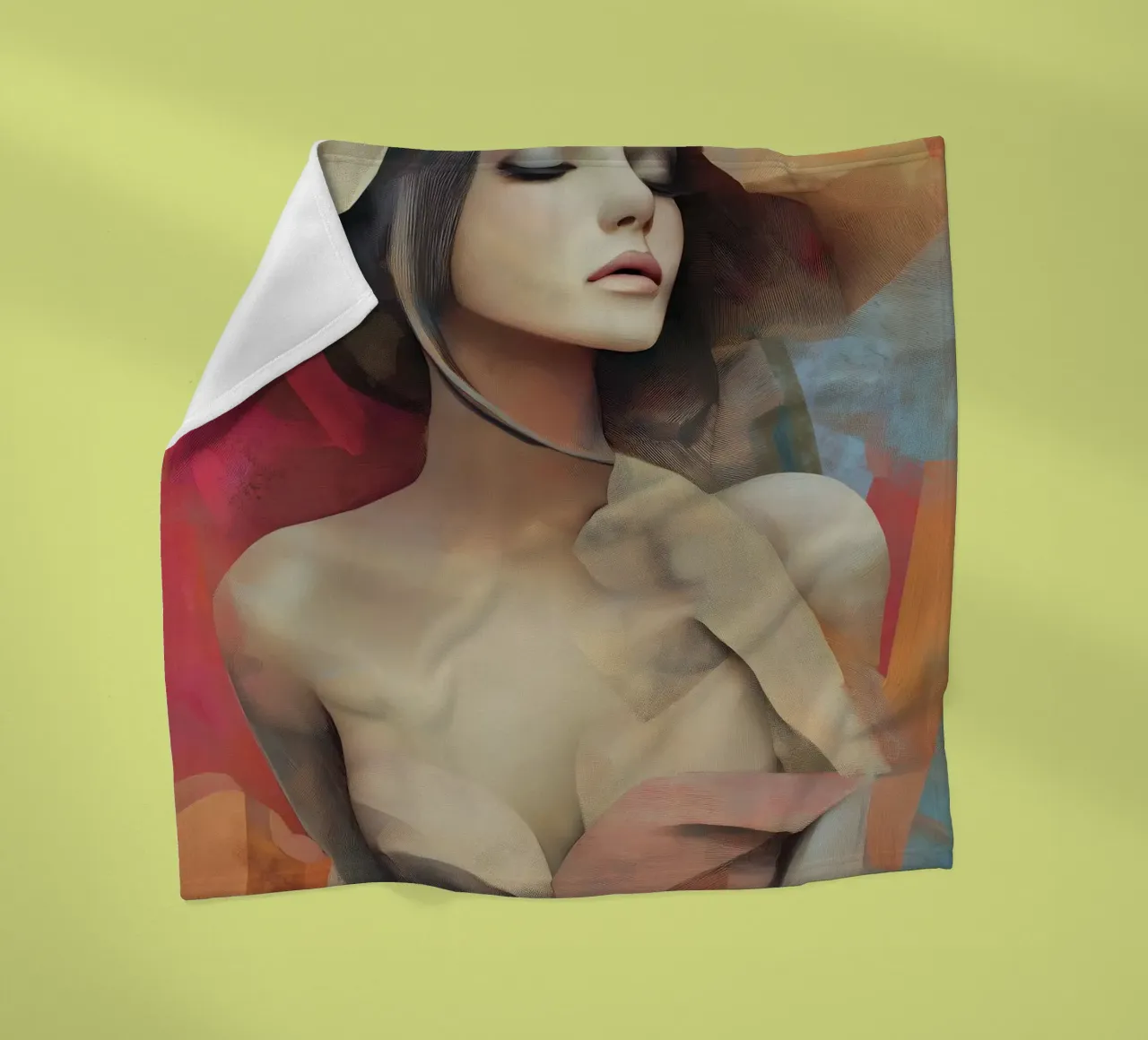 Frau Fleecedecke von Imagine