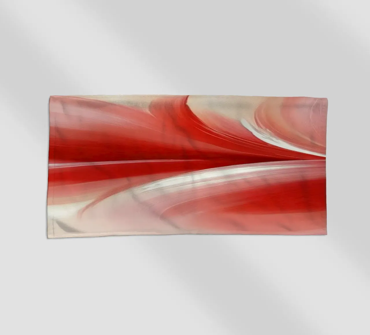 Fiore rosso telo mare da Imagine