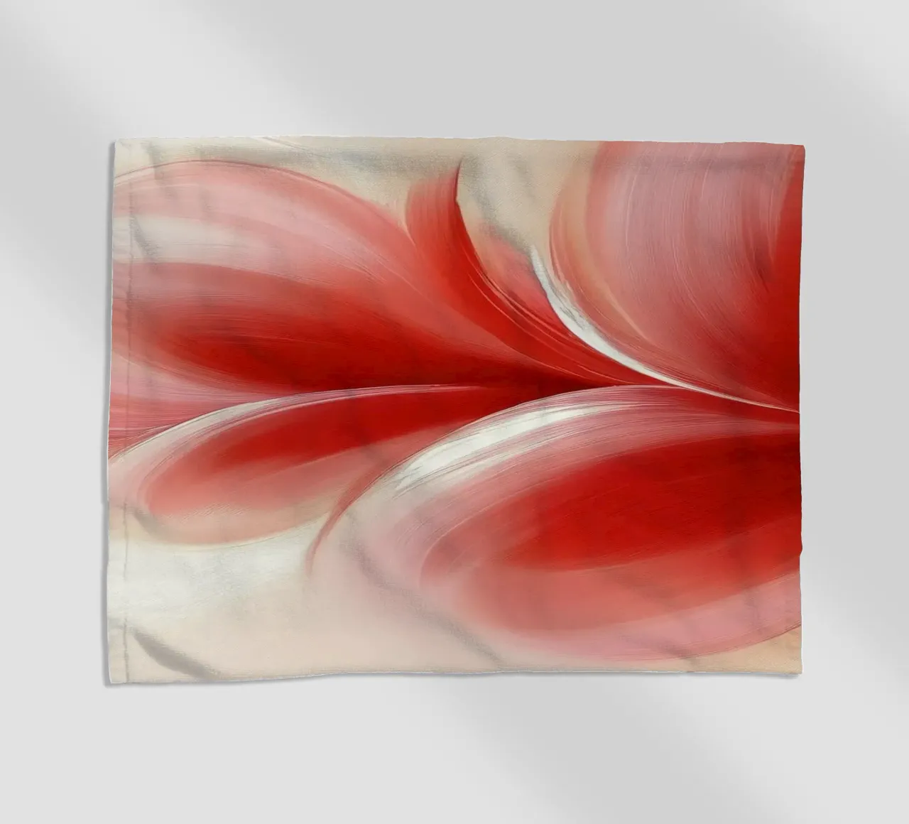 Fiore rosso telo mare da Imagine