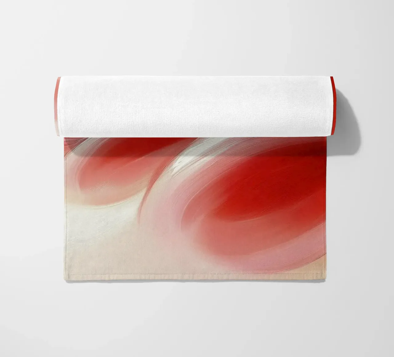 Fiore rosso telo mare da Imagine