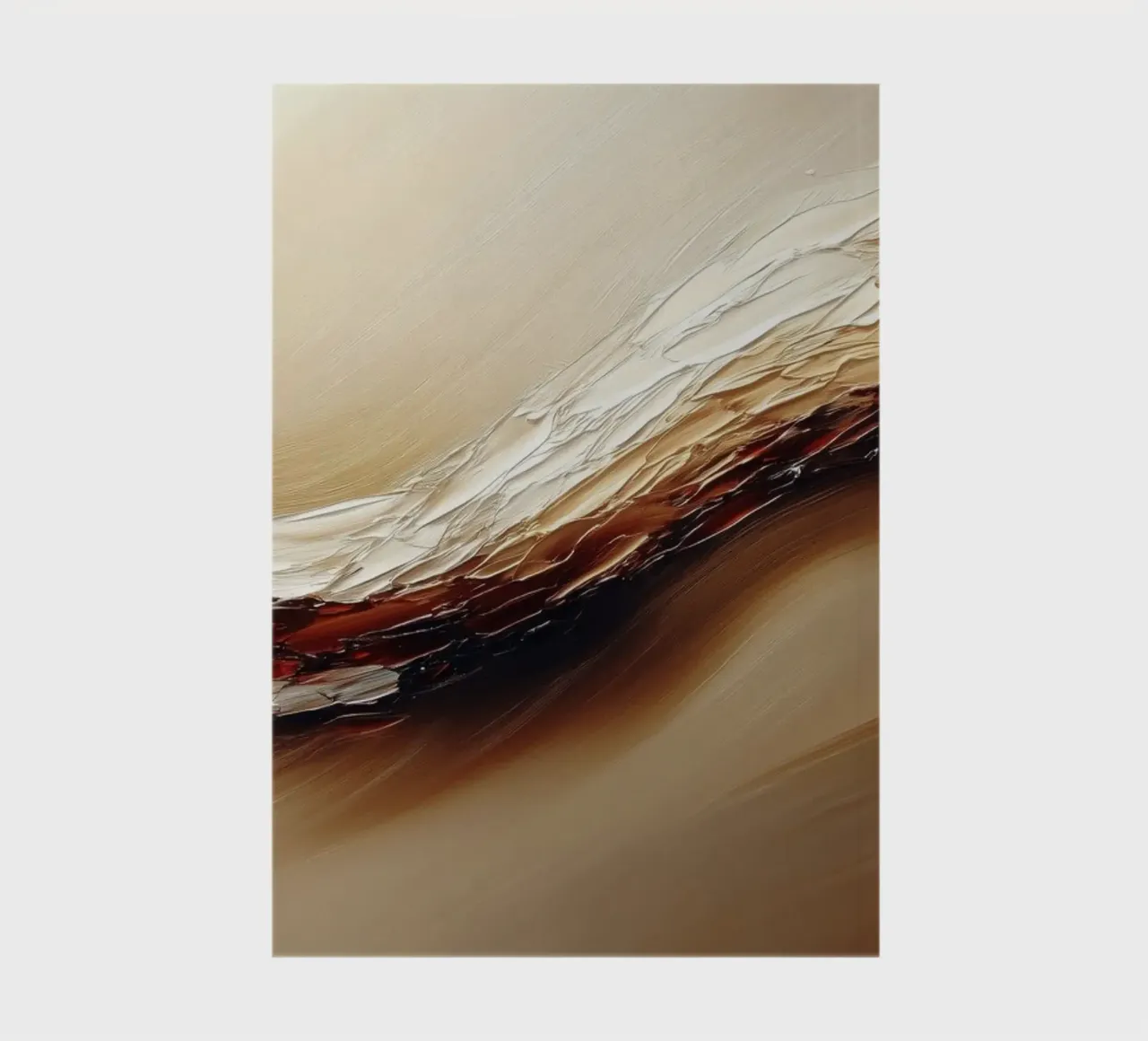 Abstract wave notebook by Imagine