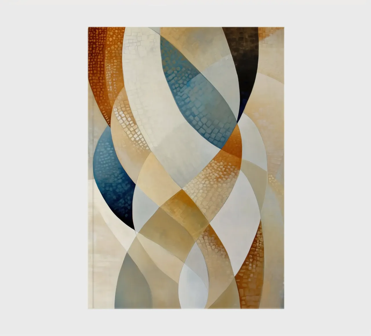 Abstract waves notebook by Imagine