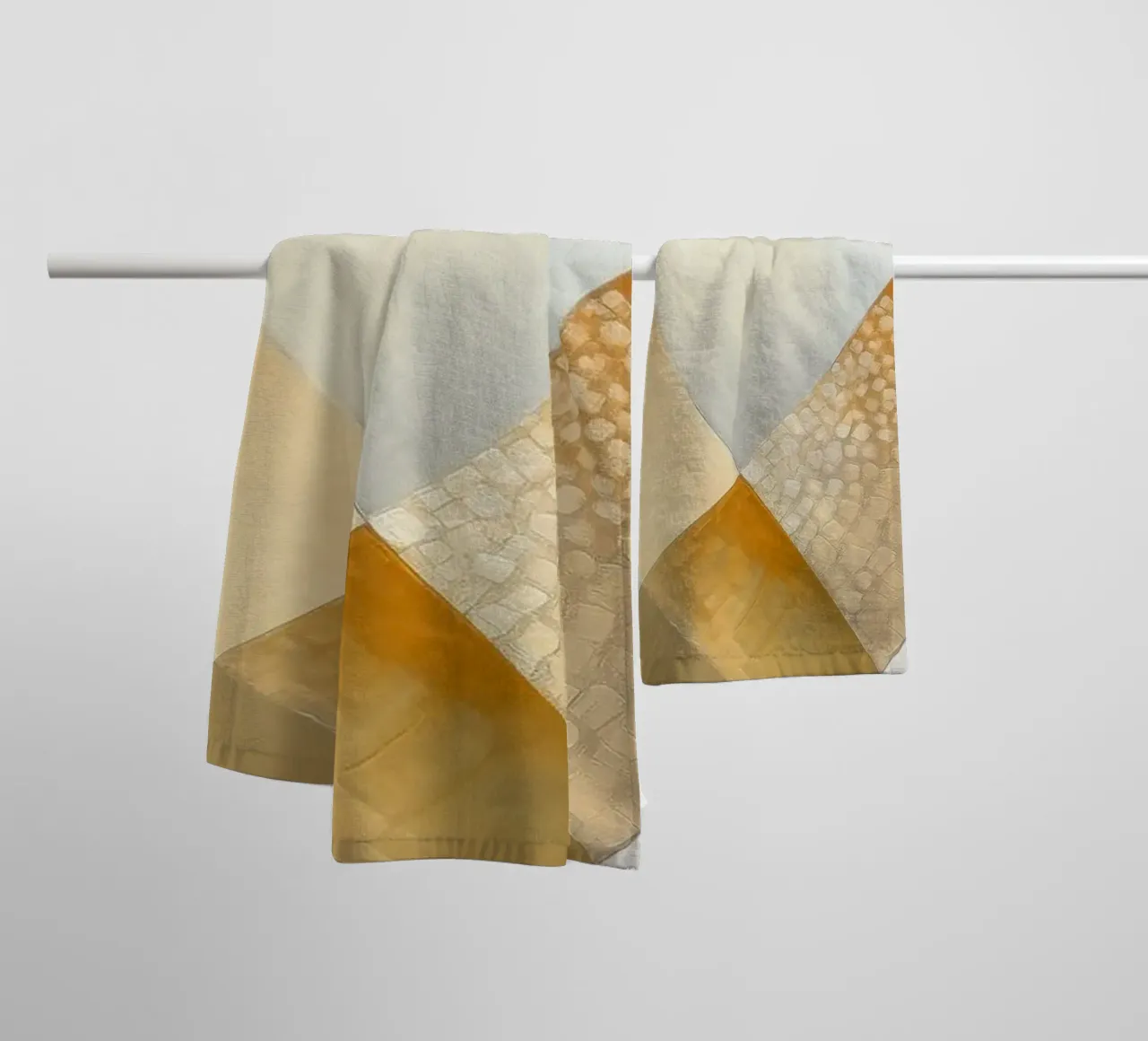 Abstract waves towel by Imagine