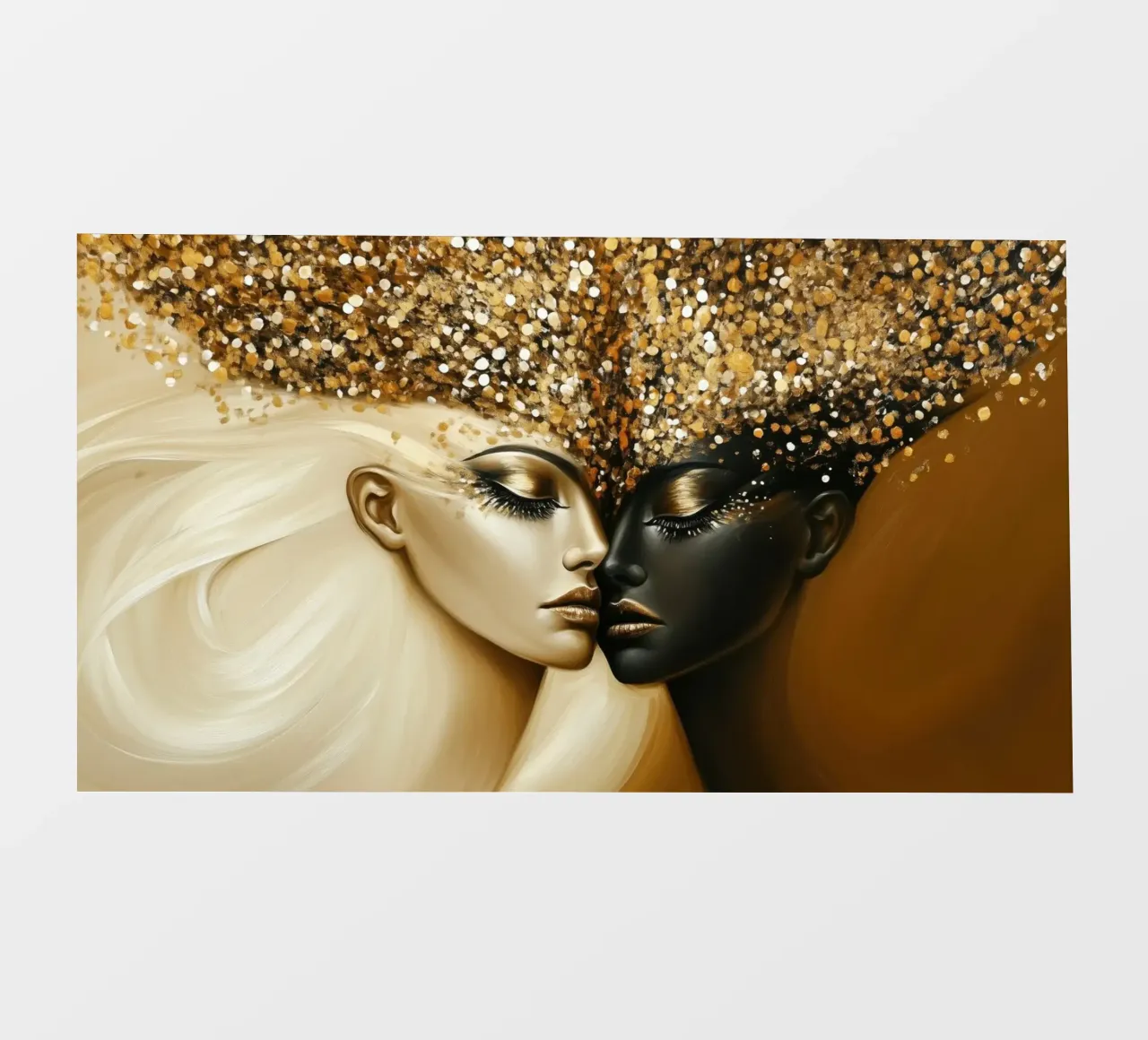 Bianco e nero telo in pvc da Imagine