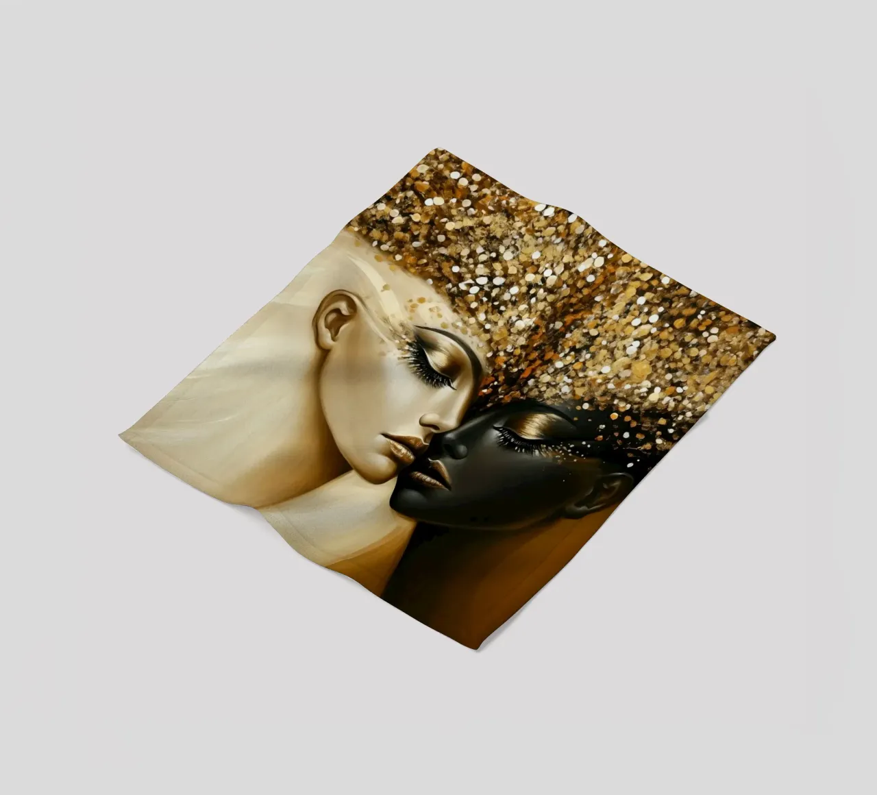 Bianco e nero coperta in pile da Imagine