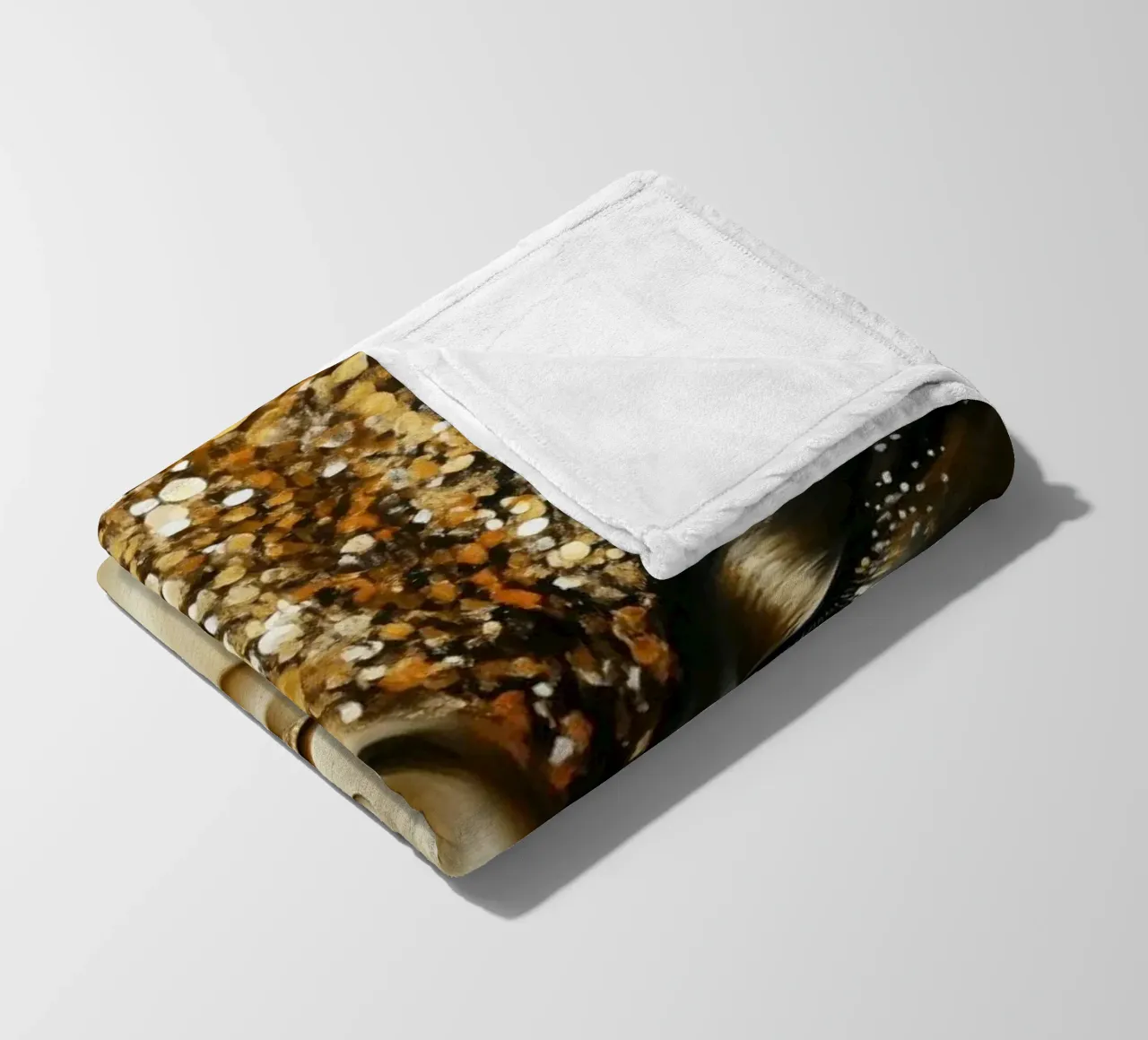 Bianco e nero coperta in pile da Imagine