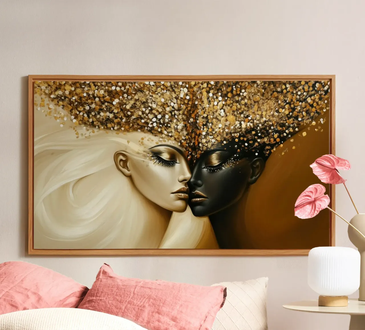 Bianco e nero alluminio dibond da Imagine