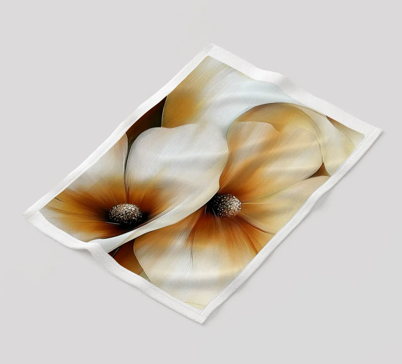 I fiori coperta in pile da Imagine