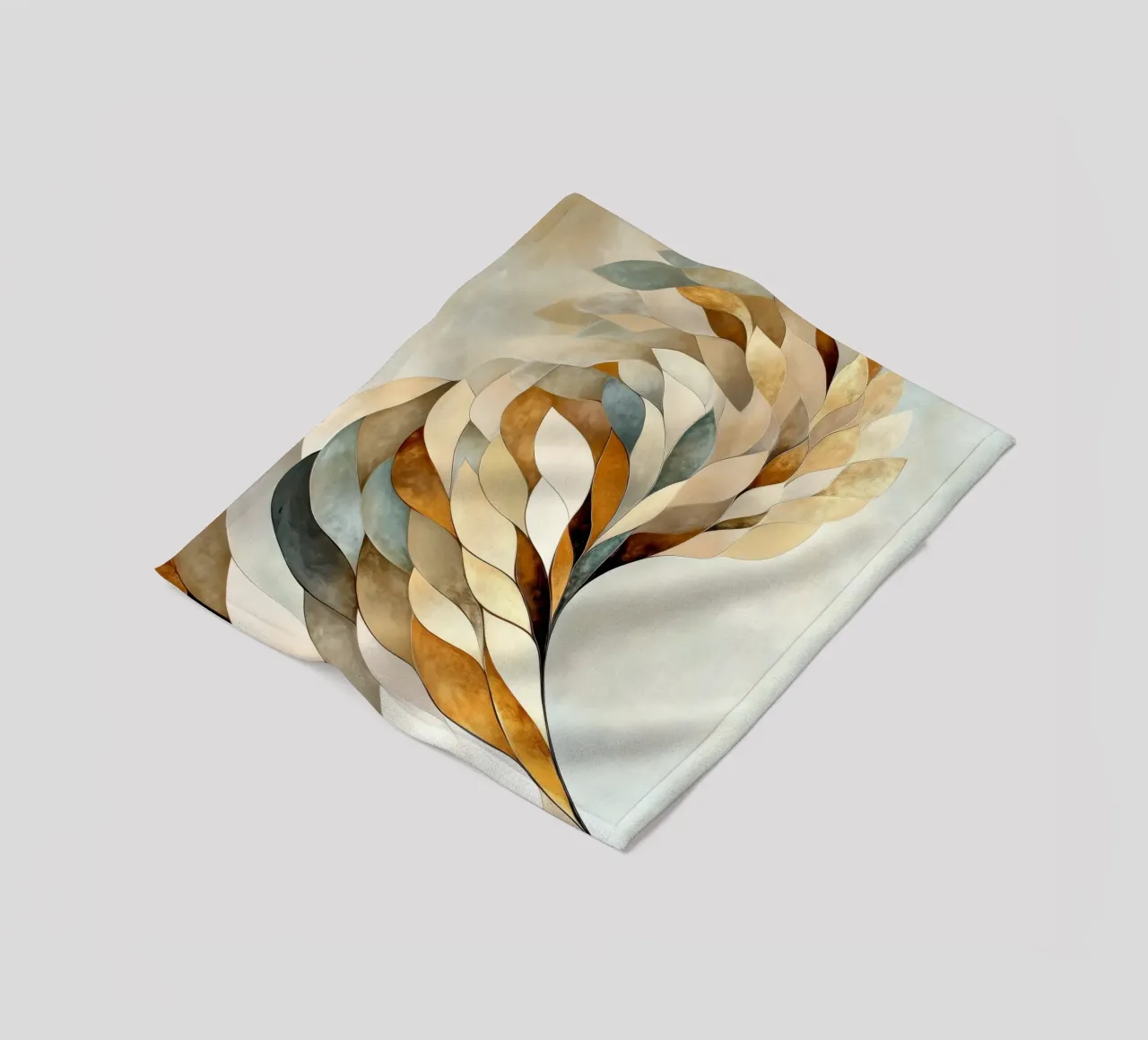 Forme astratte coperta in pile da Imagine
