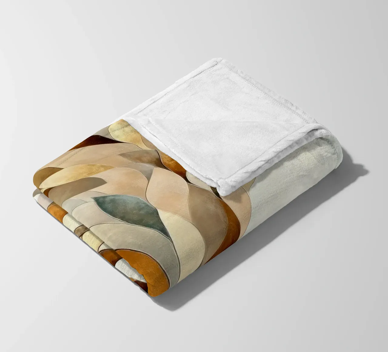 Forme astratte coperta in pile da Imagine