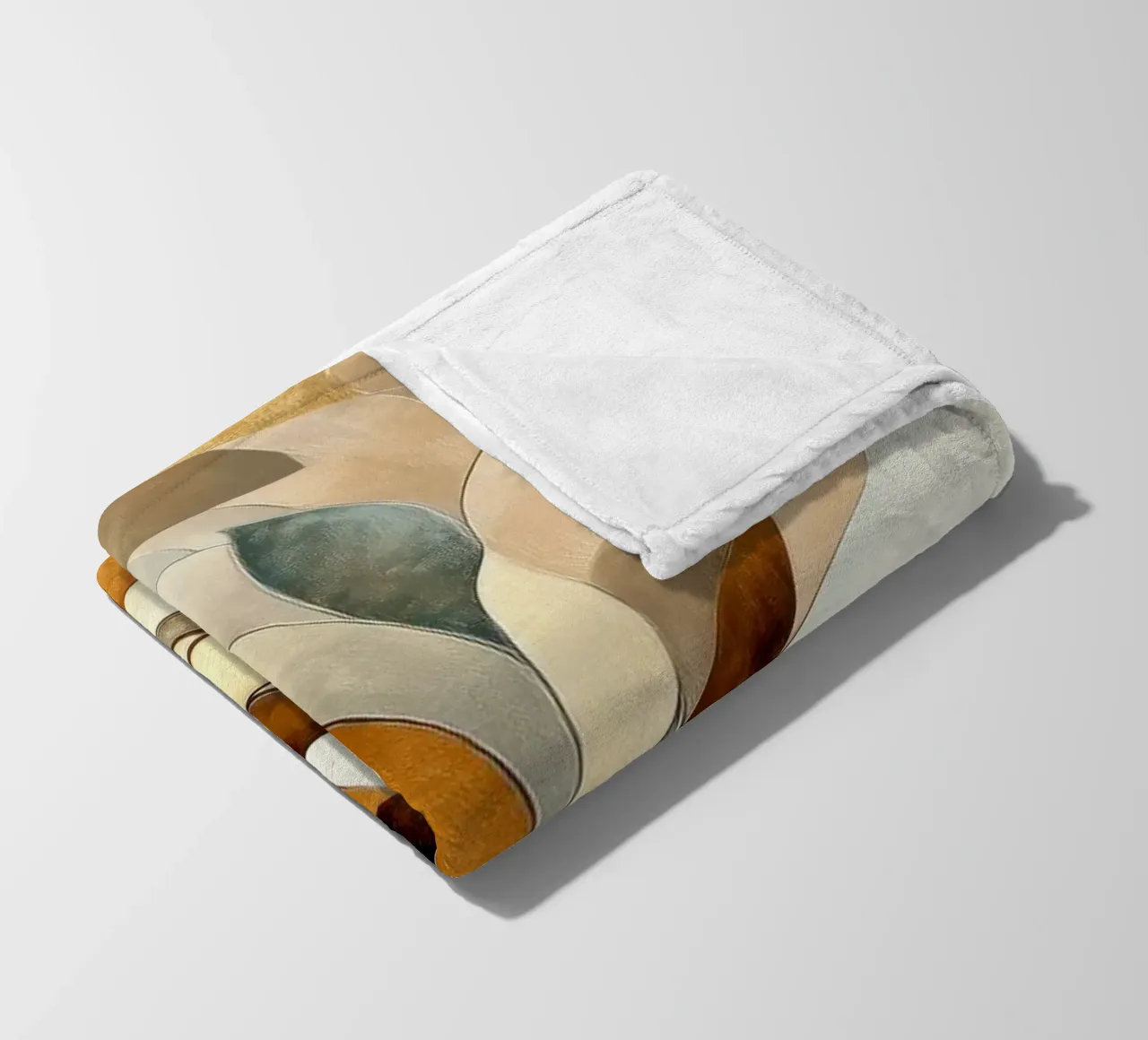 Forme astratte coperta in pile da Imagine