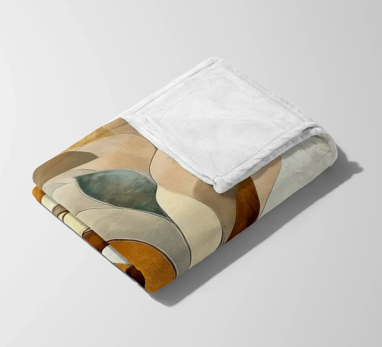 Forme astratte coperta in pile da Imagine