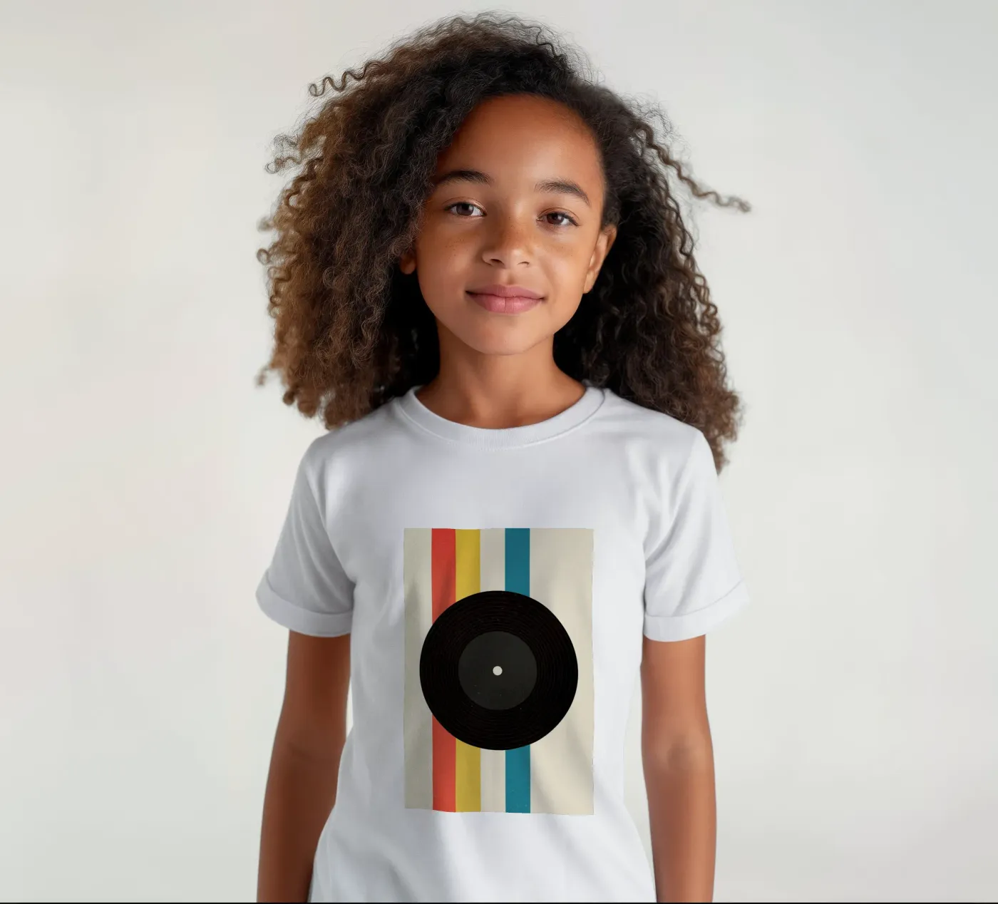 Record t-shirt bambini da daylight design studio
