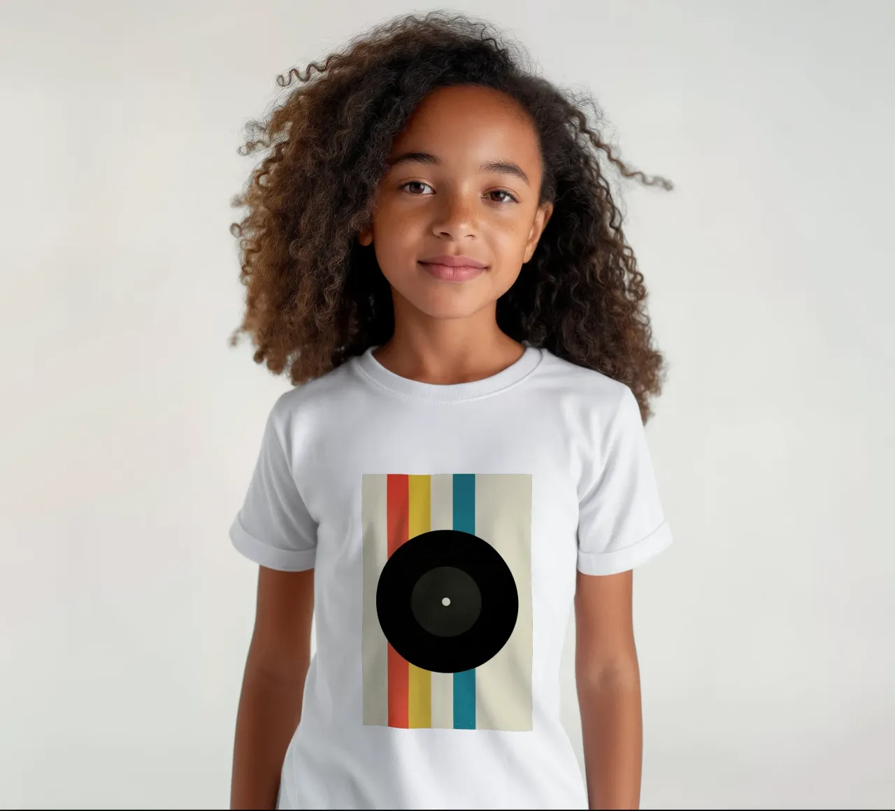 Record t-shirt bambini da daylight design studio