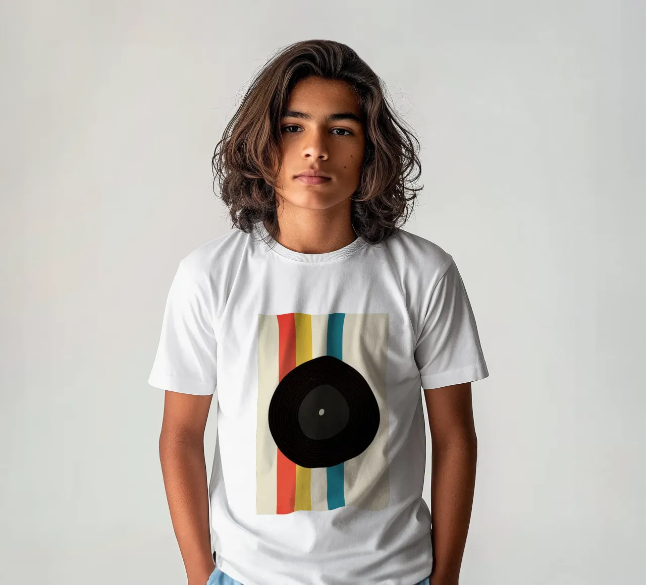 Record t-shirt bambini da daylight design studio