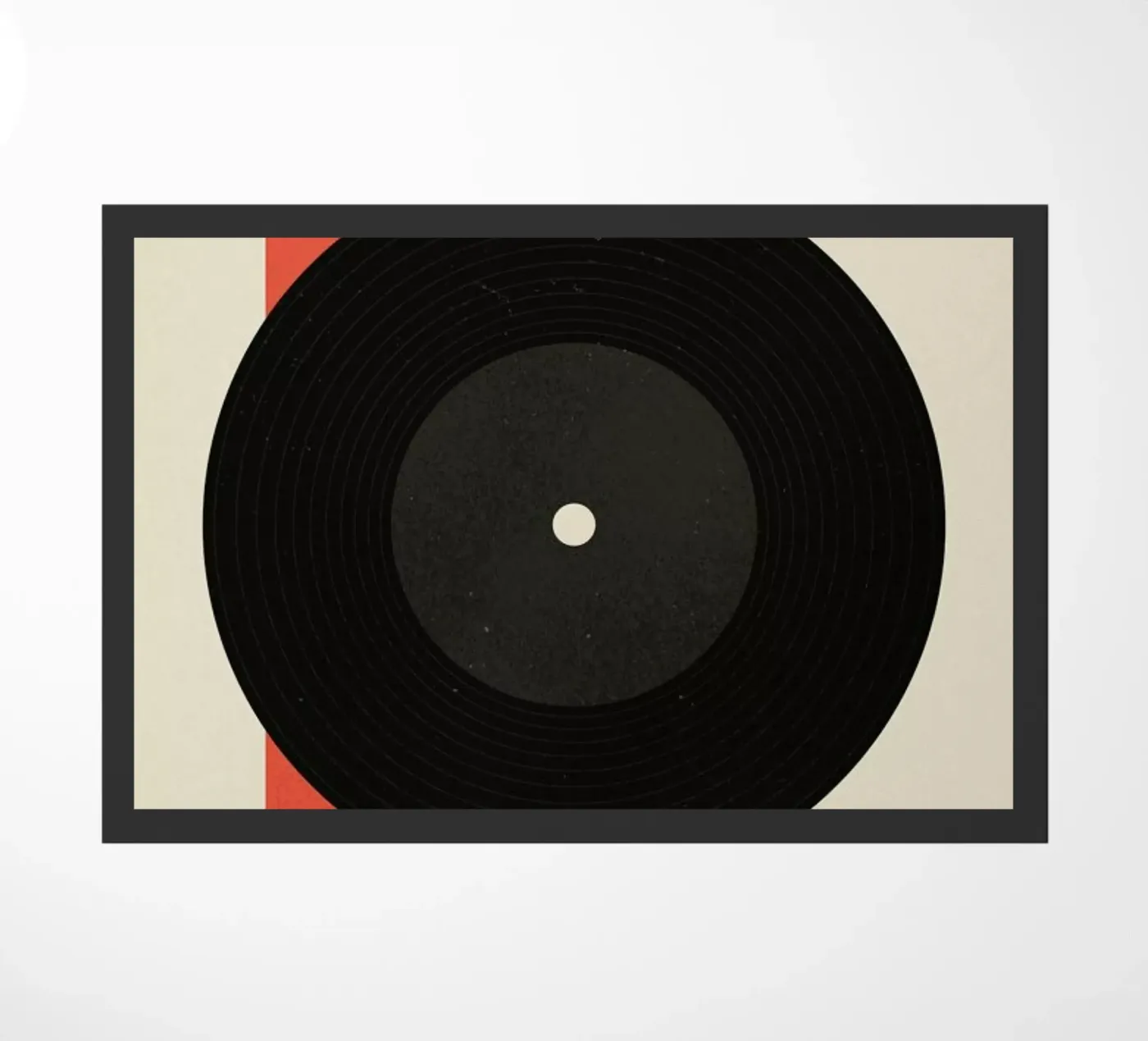 Record deurmat van daylight design studio