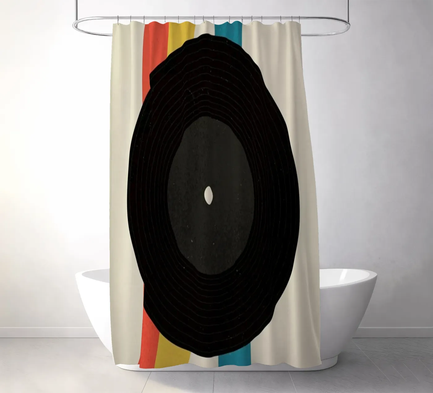 Record Duschvorhang von daylight design studio