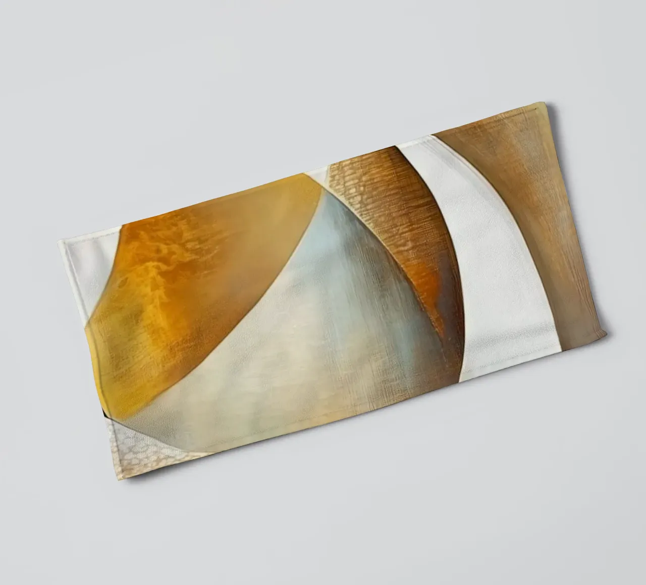 Abstract round shapes towel by Imagine