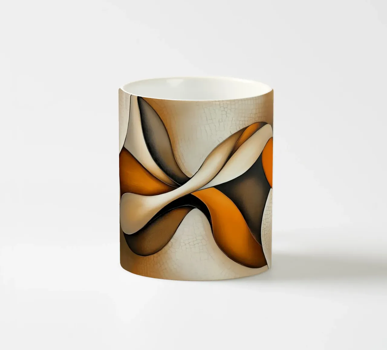 Forme astratte e organiche tazza in ceramica da Imagine