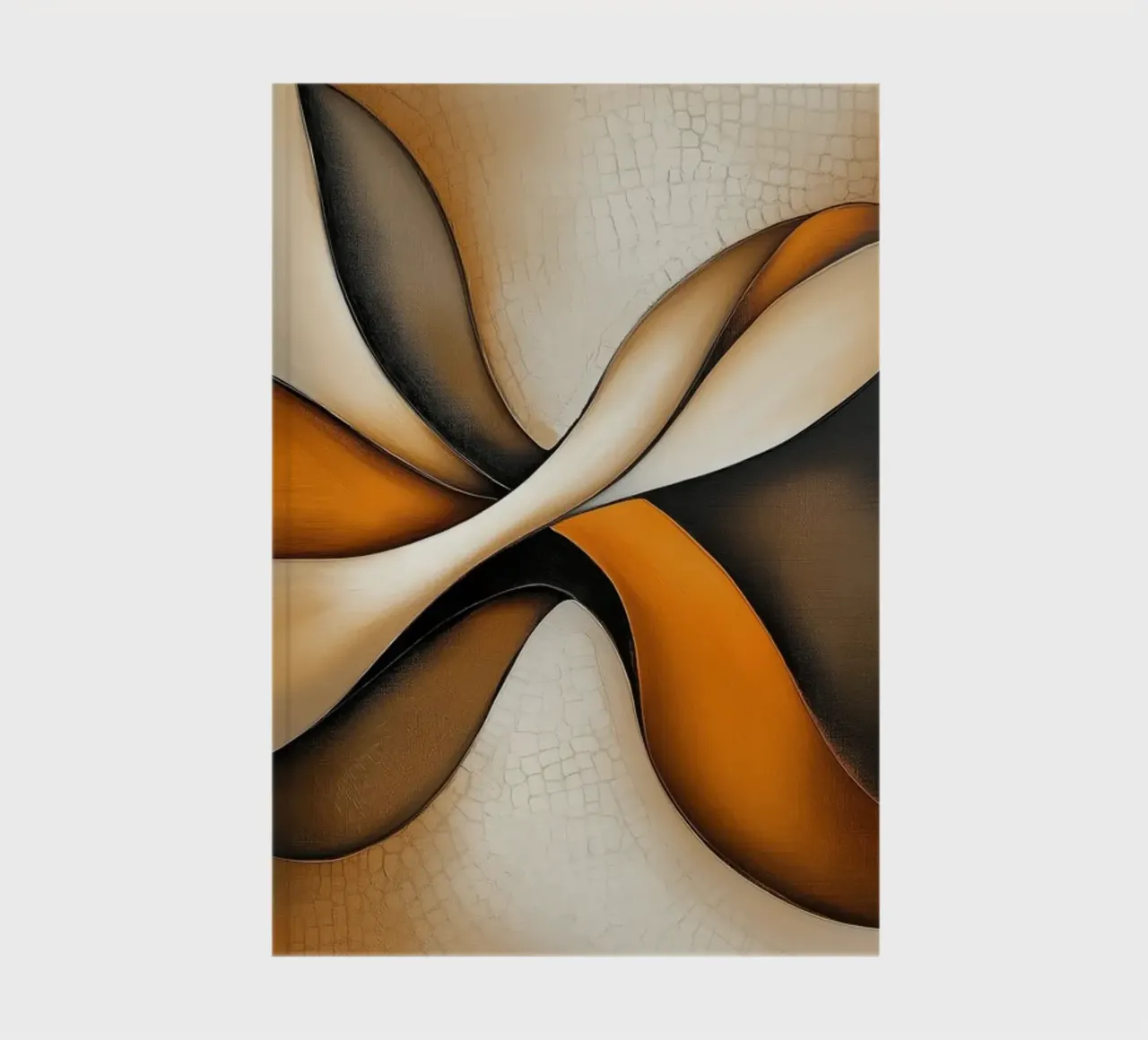 Abstract, organic forms notebook by Imagine