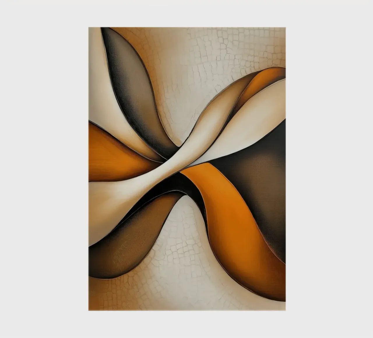 Abstract, organic forms notebook by Imagine