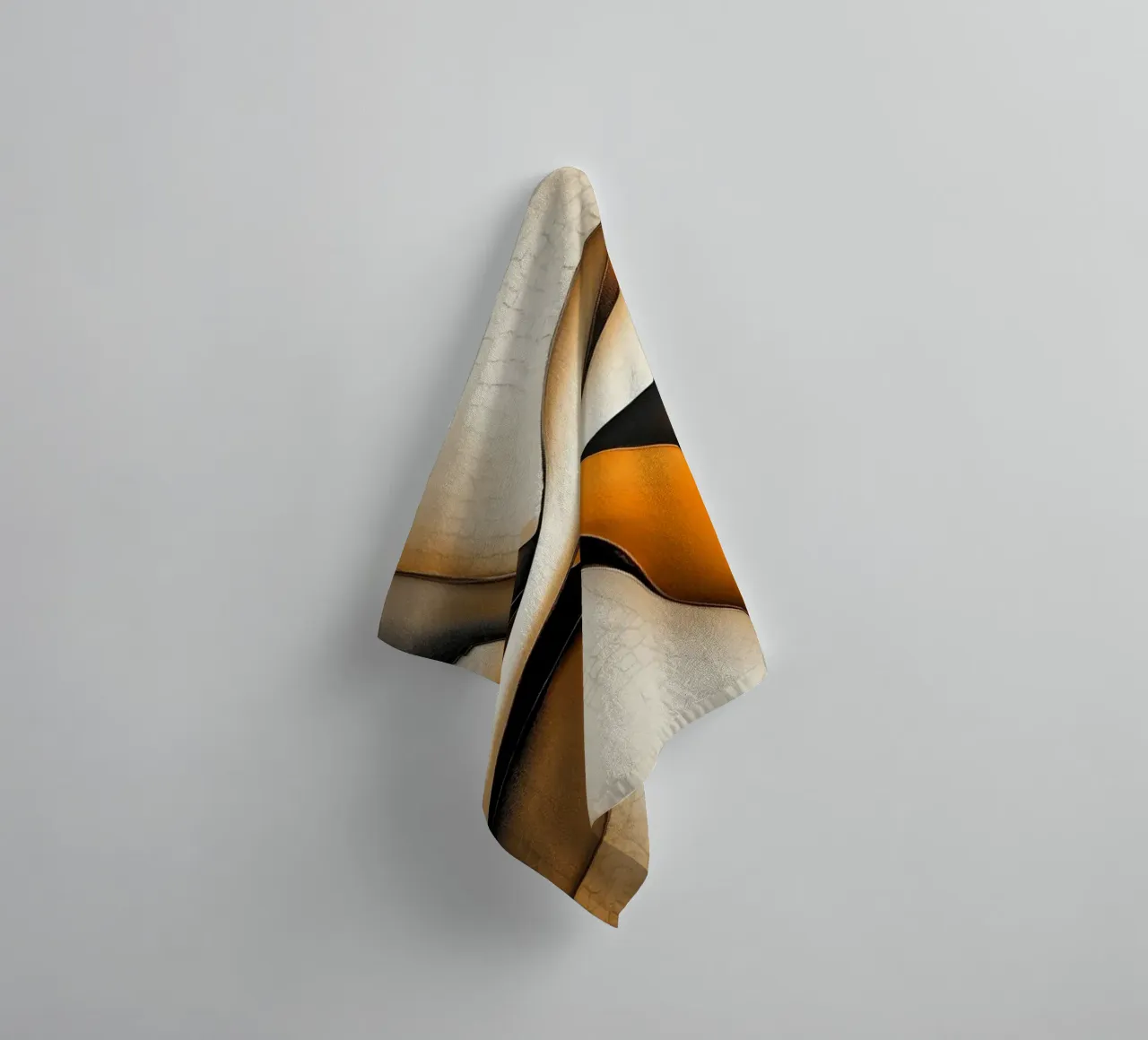 Abstract, organic forms towel by Imagine