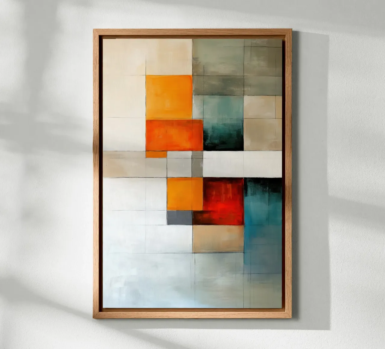 Rectángulos abstractos lienzo de Imagine