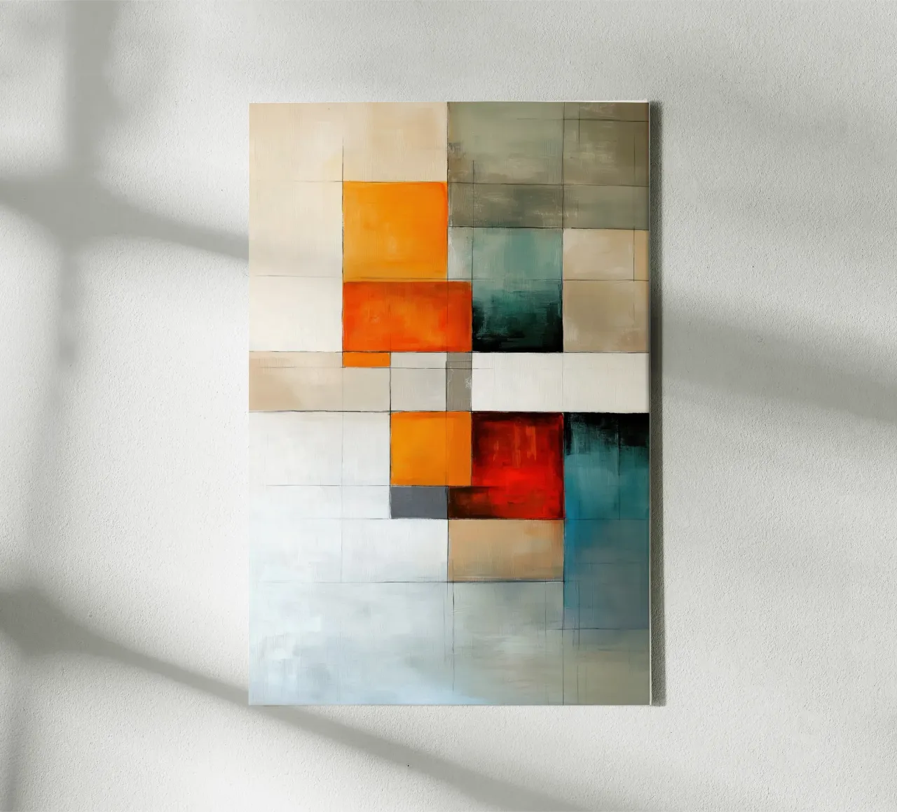 Rectángulos abstractos lienzo de Imagine