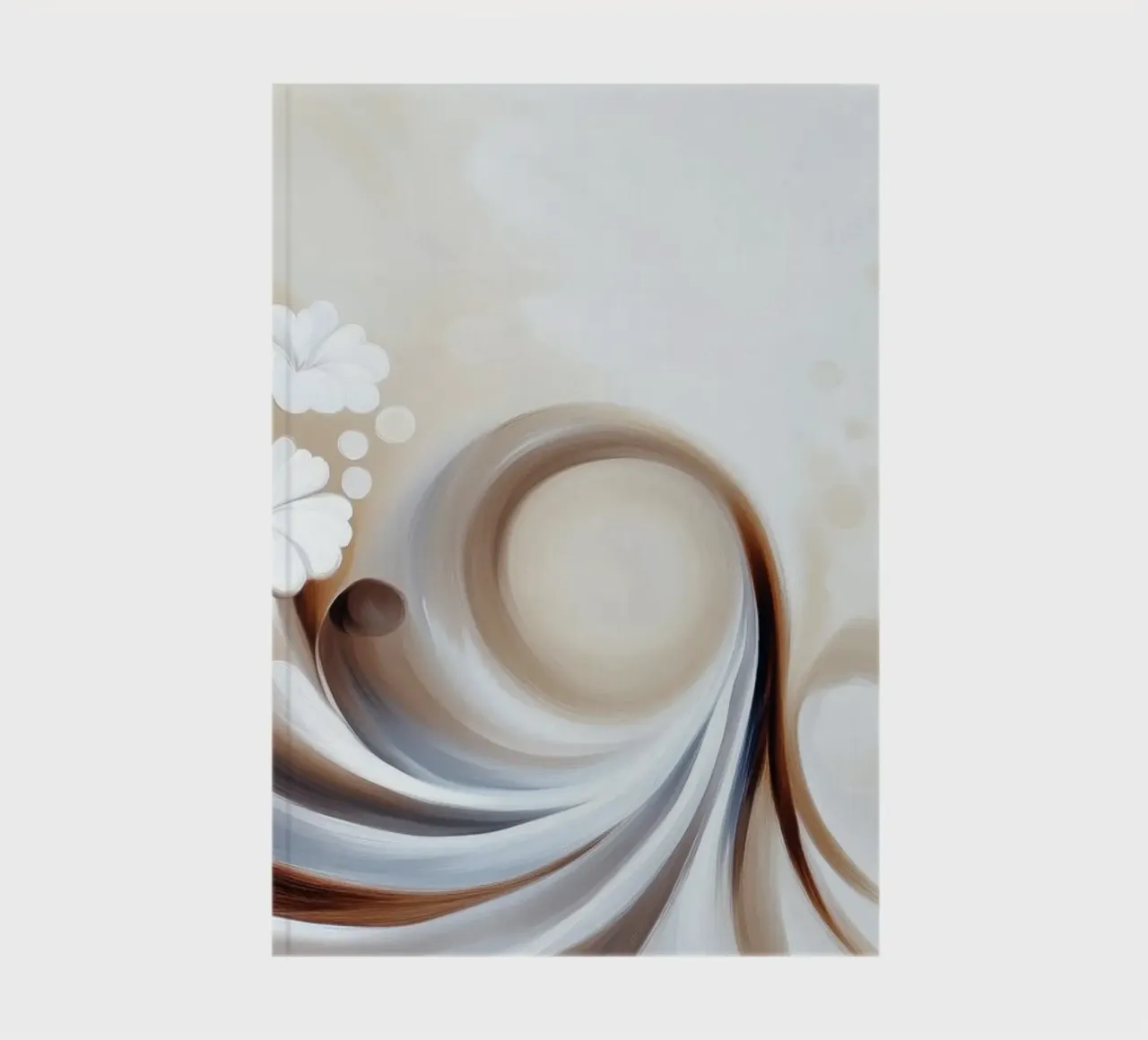 Flowers abstract notebook by Imagine