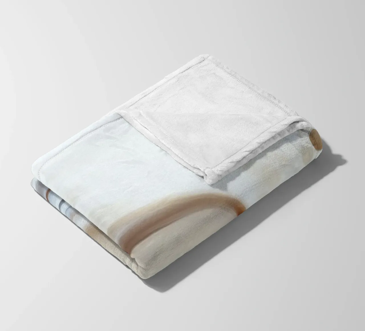 Fiori astratti coperta in pile da Imagine