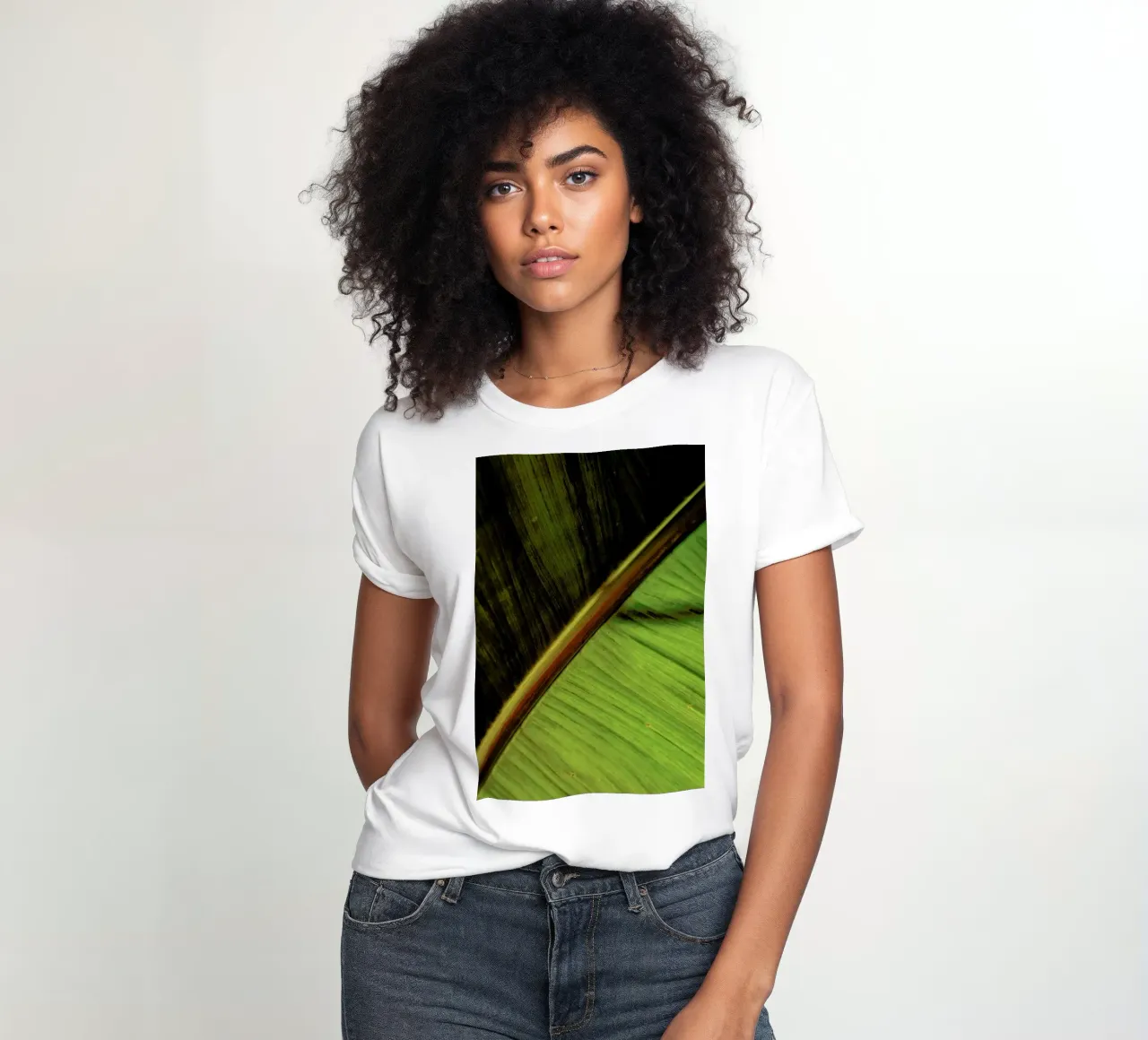 Sun Hit women's fitted t-shirt by Flora & Fauna