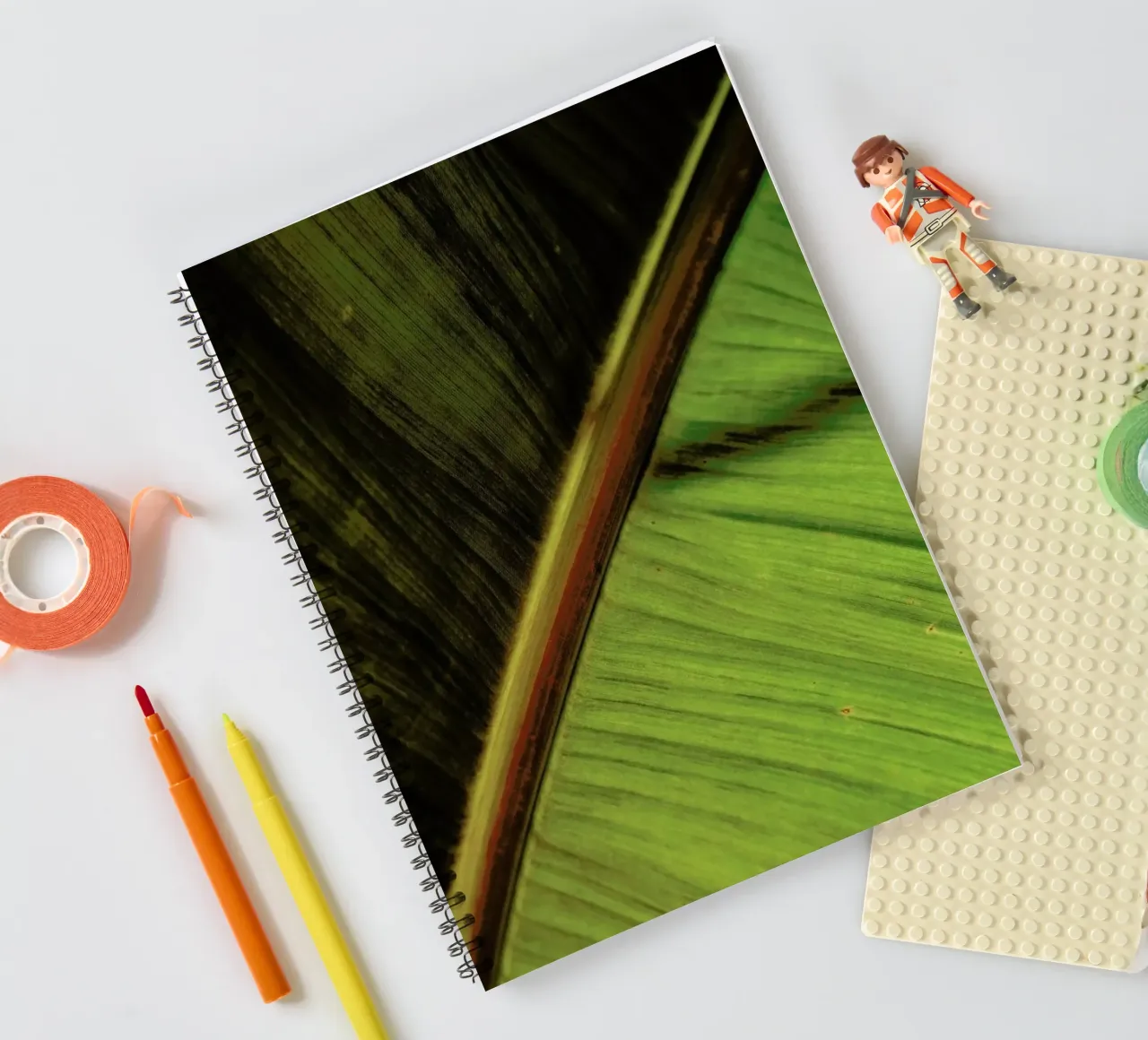 Sun Hit spiral notebook by Flora & Fauna