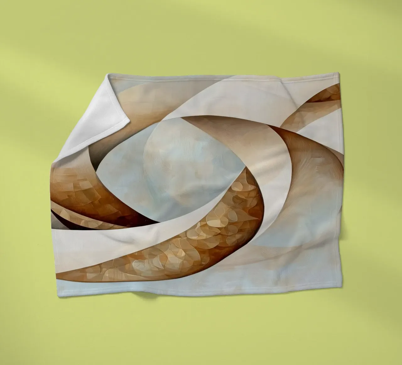 Forme astratte coperta in pile da Imagine