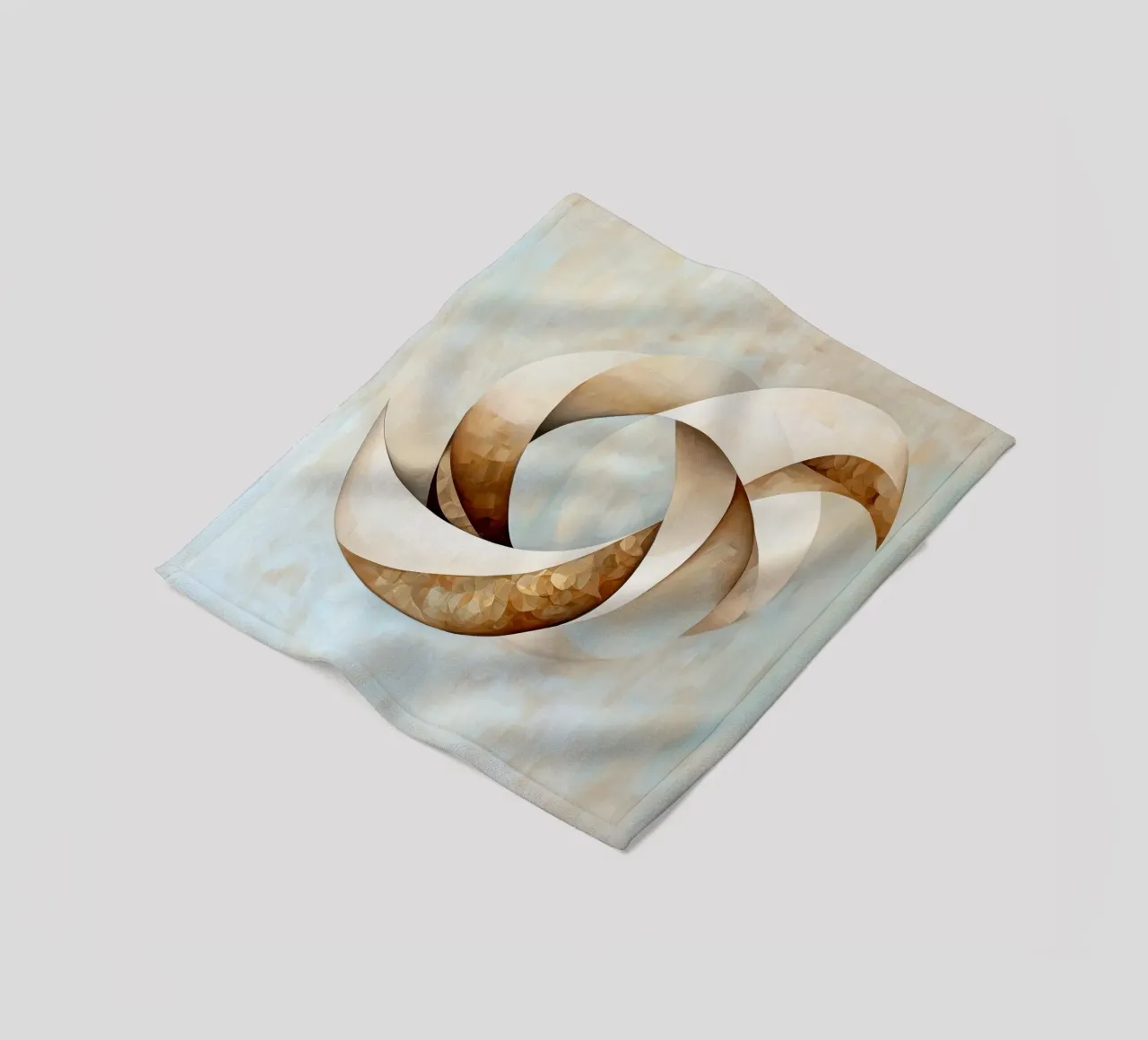 Forme astratte coperta in pile da Imagine