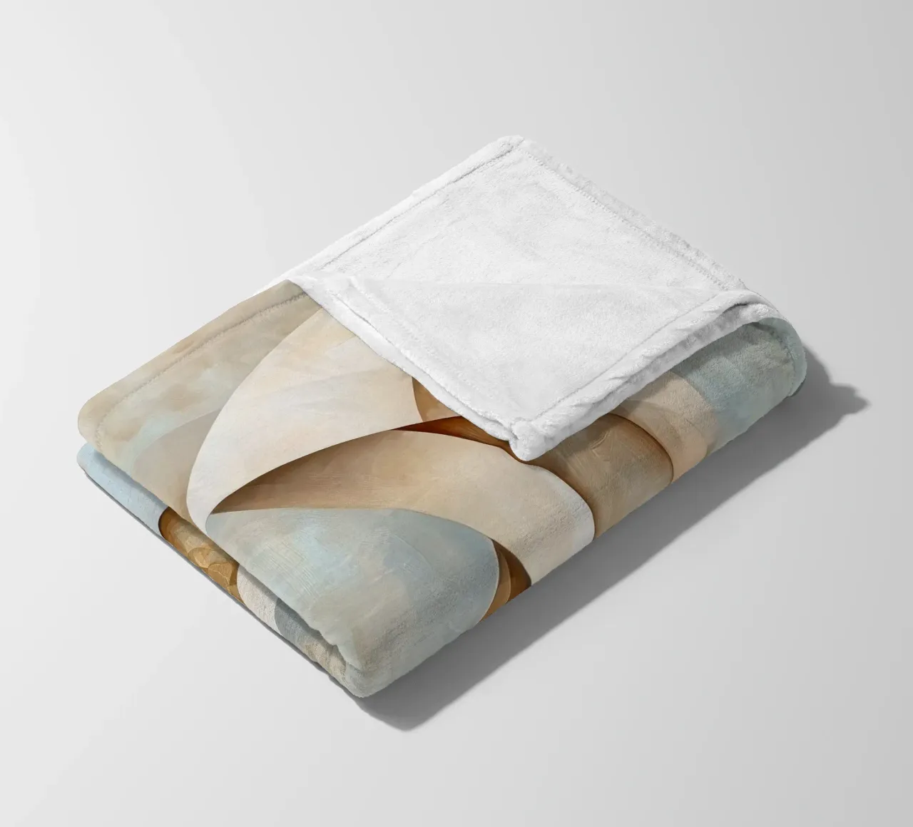 Forme astratte coperta in pile da Imagine