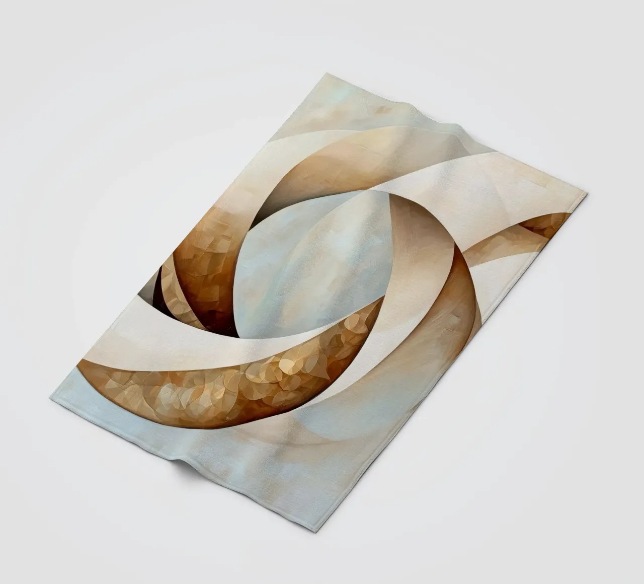 Forme astratte coperta in pile da Imagine