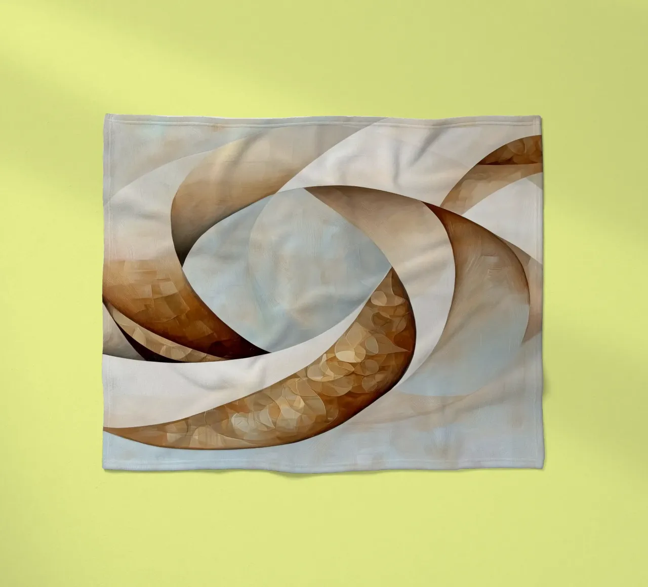 Forme astratte coperta in pile da Imagine
