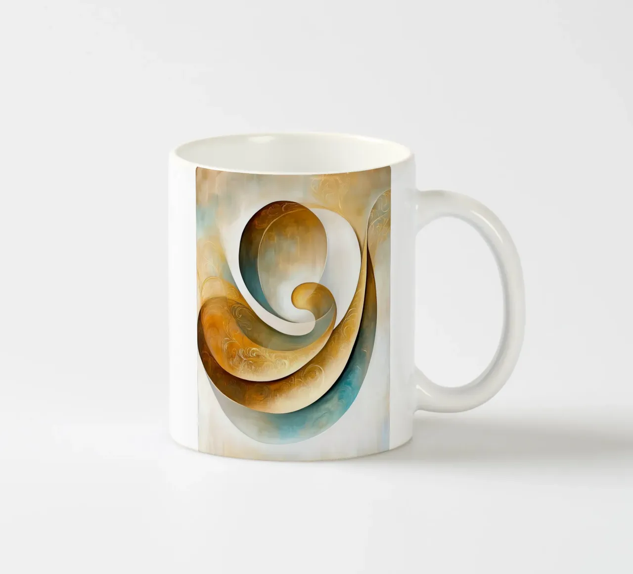 Forma astratta tazza in ceramica da Imagine