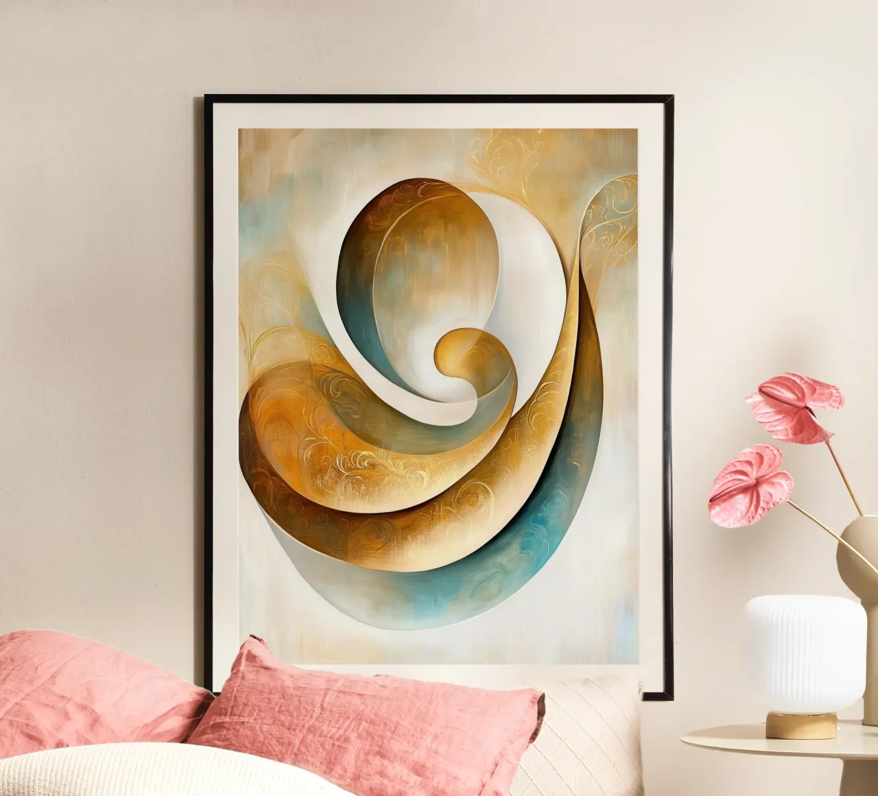 Abstract form hahnemühle by Imagine