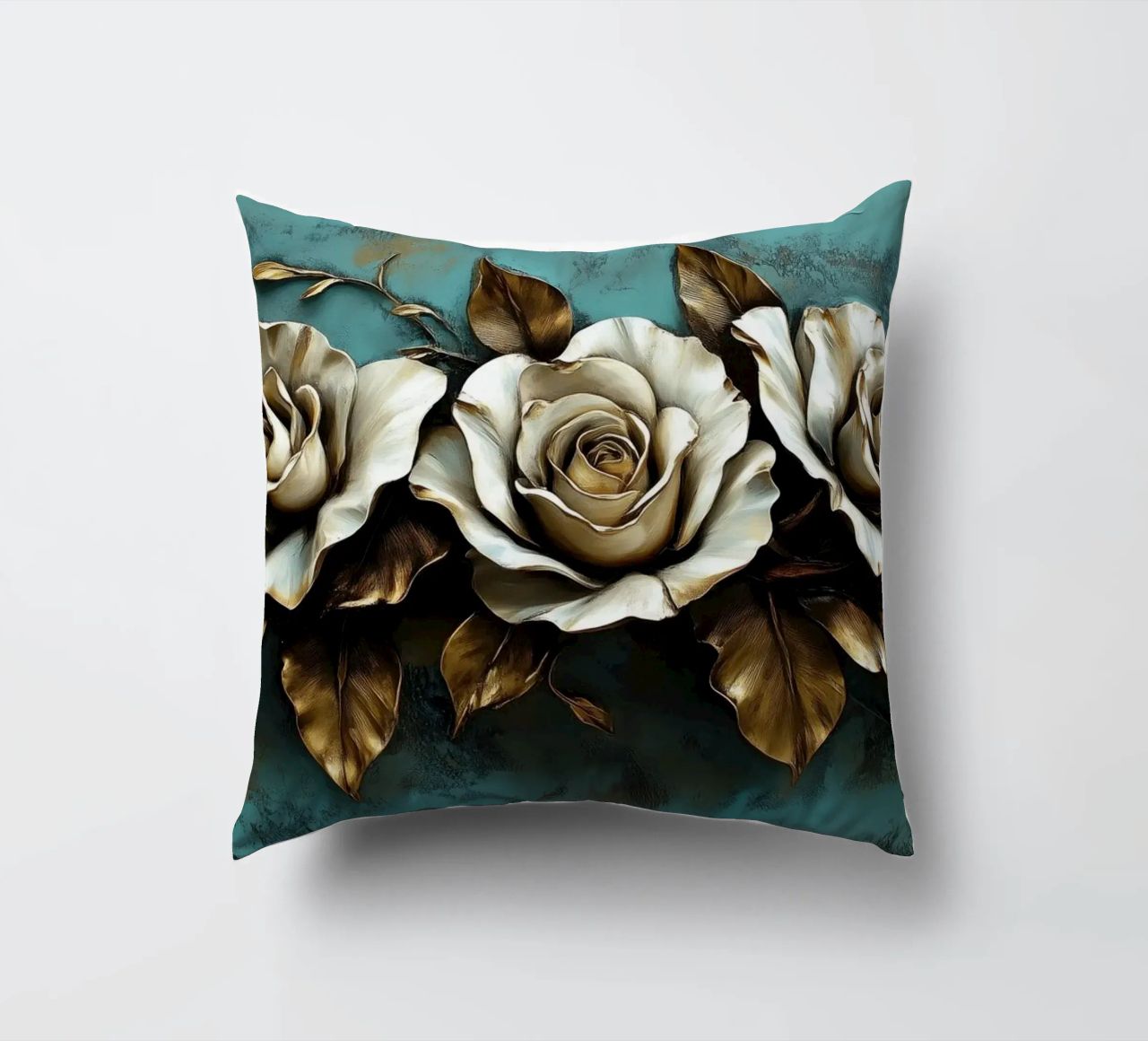 Rose d'oro cuscino da Imagine