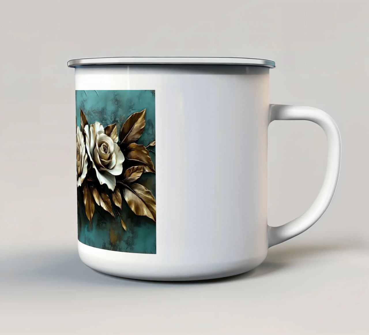 Rose d'oro tazza in smalto da Imagine