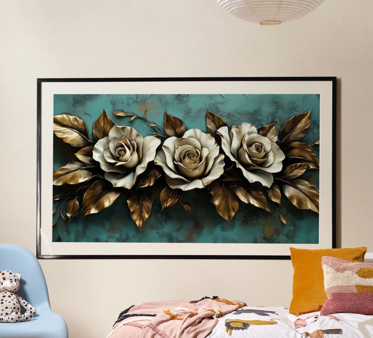 Rose d'oro poster da Imagine