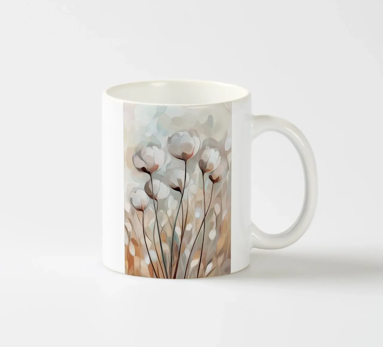Fiori astratti tazza in ceramica da Imagine