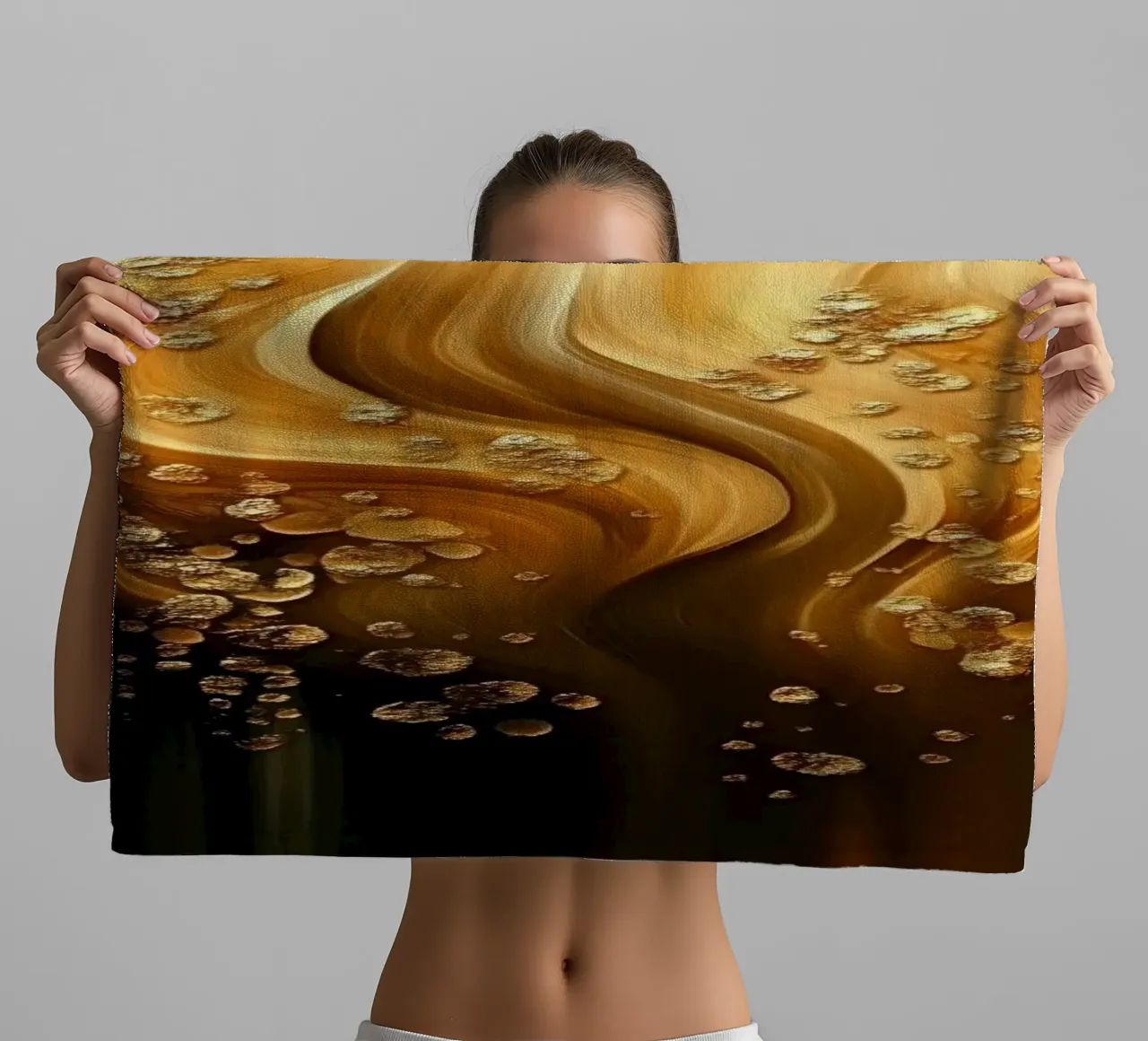 Oro biologico asciugamano da bagno da Imagine