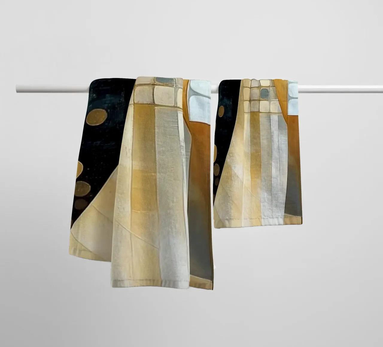 Abstract form towel by Imagine